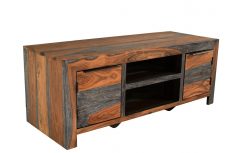 sheesham wood grey and light wood tv stand sheesham wood grey and light wood tv stand