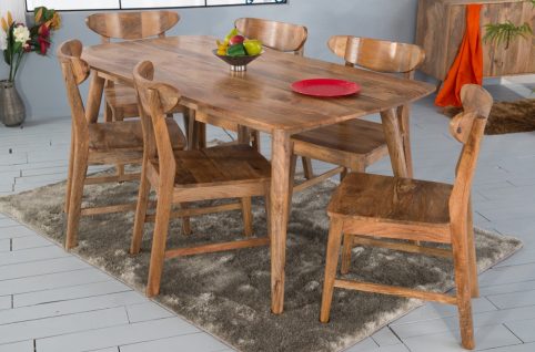 solid mango wood dinning table with chairs solid mango wood dinning table with chairs