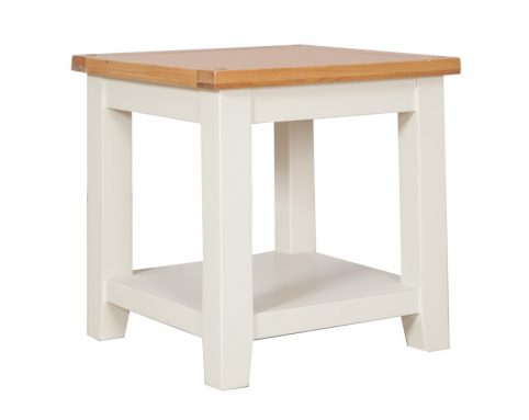 white painted lamp table mainland UK delivery