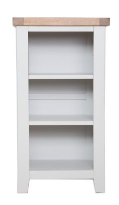 Provence Grey Painted Solid Oak Bookcase/ DVD Stand