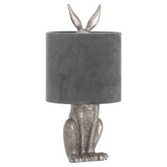 silver hare beautiful table lamp