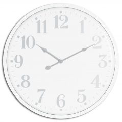 large numbers contemporary wall clock