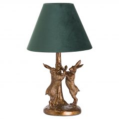 boxing hares table lamp