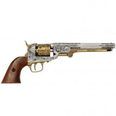 Usa Navy Colt Replia Pistol (Solid Brass Trim) (1851)