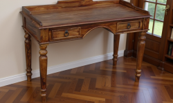 Slider Pages 20 sheesham wood writing desk in customer home