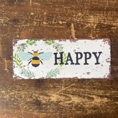 https://scape-west.co.uk/shop/art-from-artisans-across-the-globe-mirrors-handmade-in-uk-highest-standards/paintings-and-prints/bee-happy-retro-style-indoor-outdoor-metal-wall-sign/
